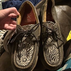 Twisted X moccasin shoes